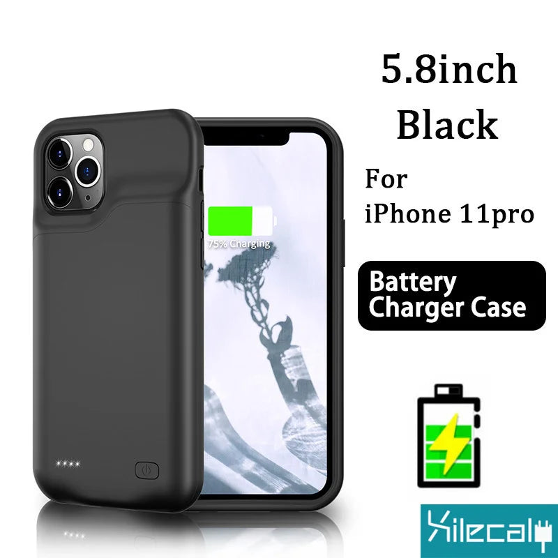 Battery Case For iPhone Power Bank Charging Power Case