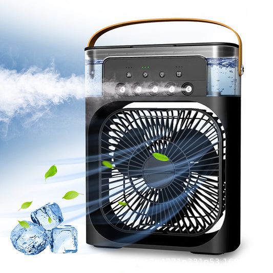 USB small fan multi-function silent desktop mini fan spray humidifier cooler