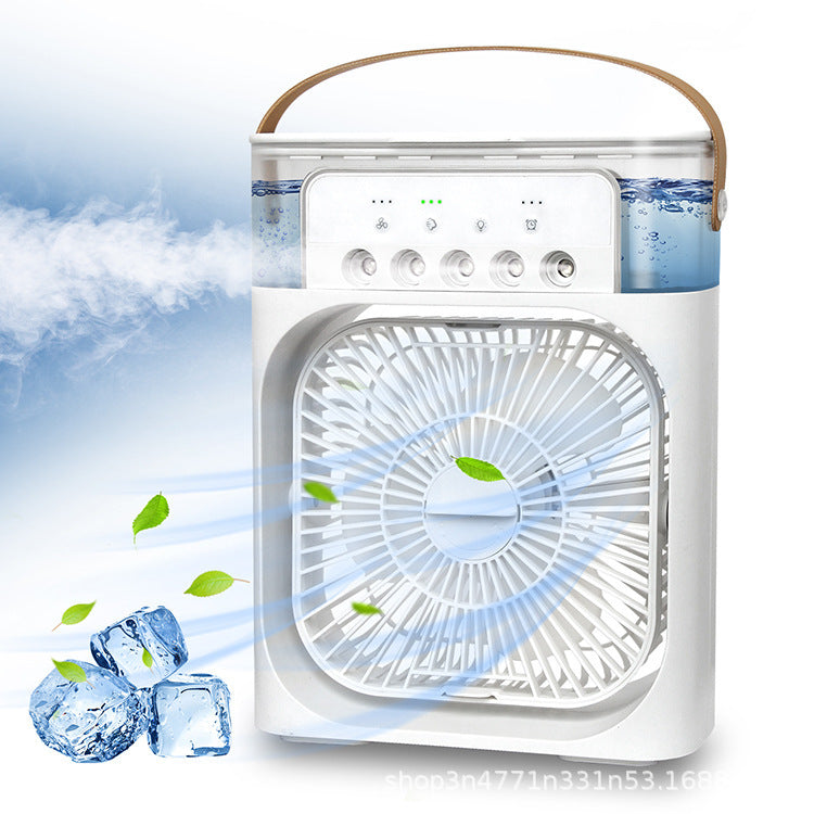 USB small fan multi-function silent desktop mini fan spray humidifier cooler