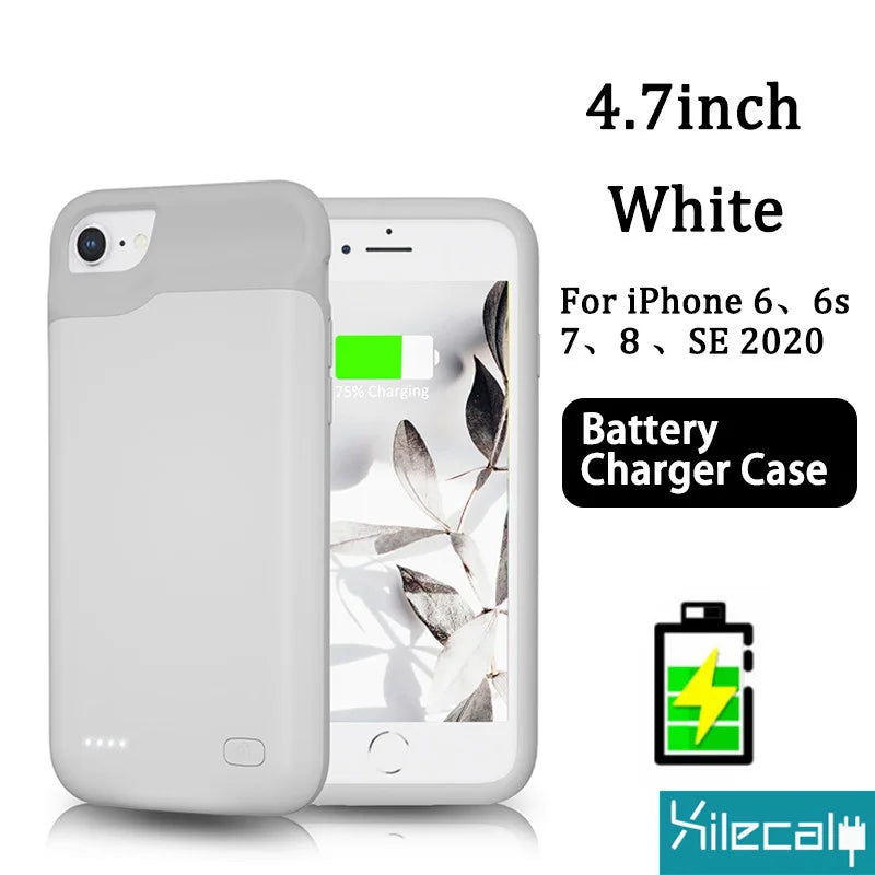Battery Case For iPhone Power Bank Charging Power Case
