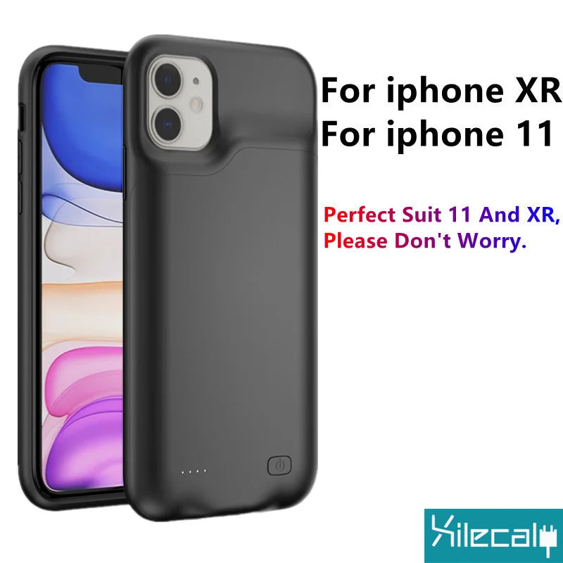 Battery Case For iPhone Power Bank Charging Power Case