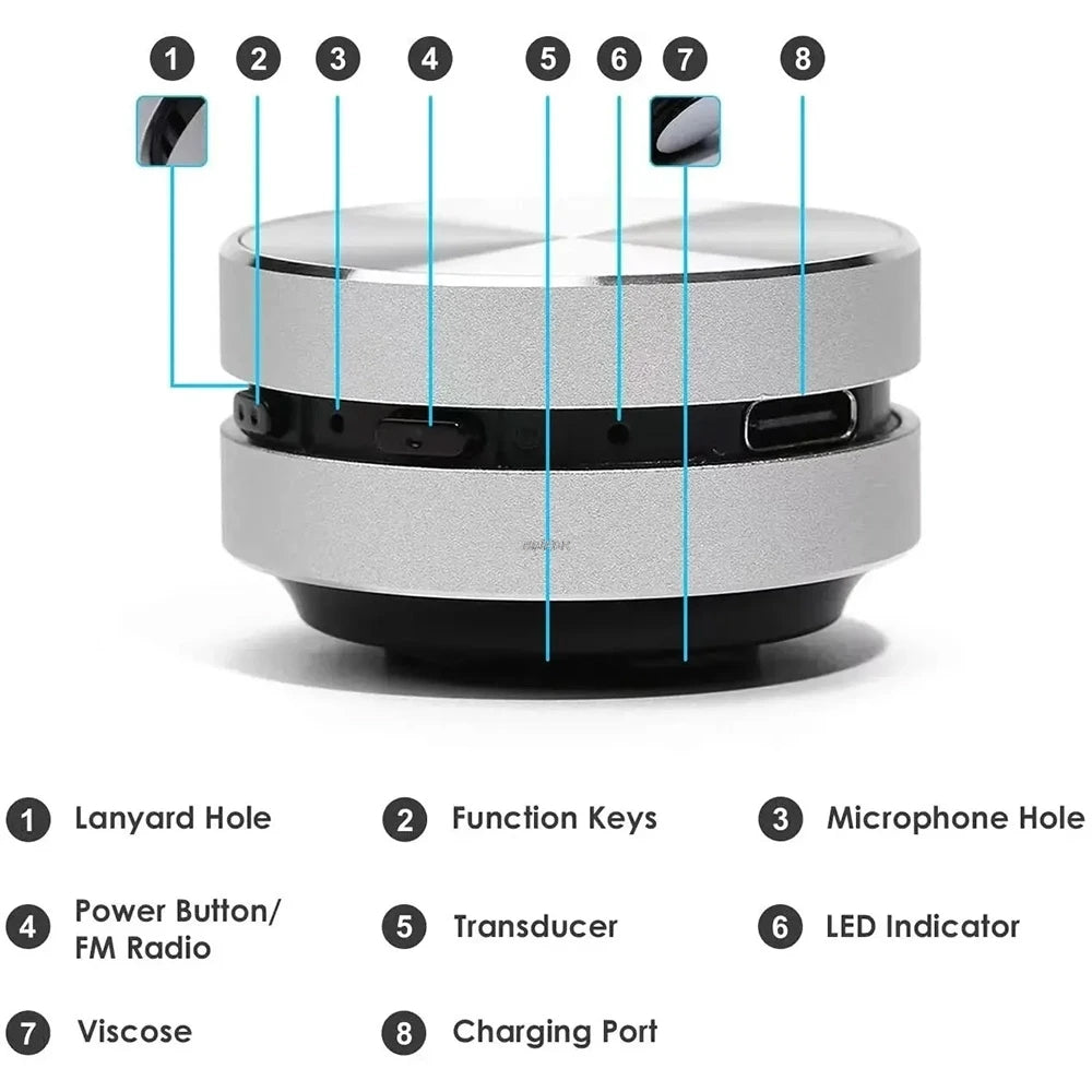 wireless conduction Bluetooth speaker