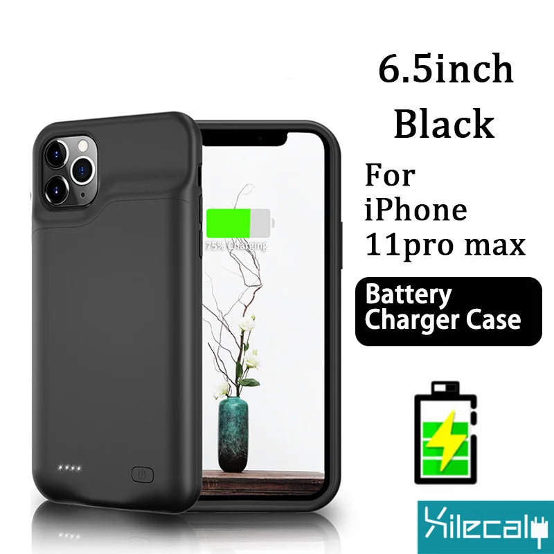 Battery Case For iPhone Power Bank Charging Power Case