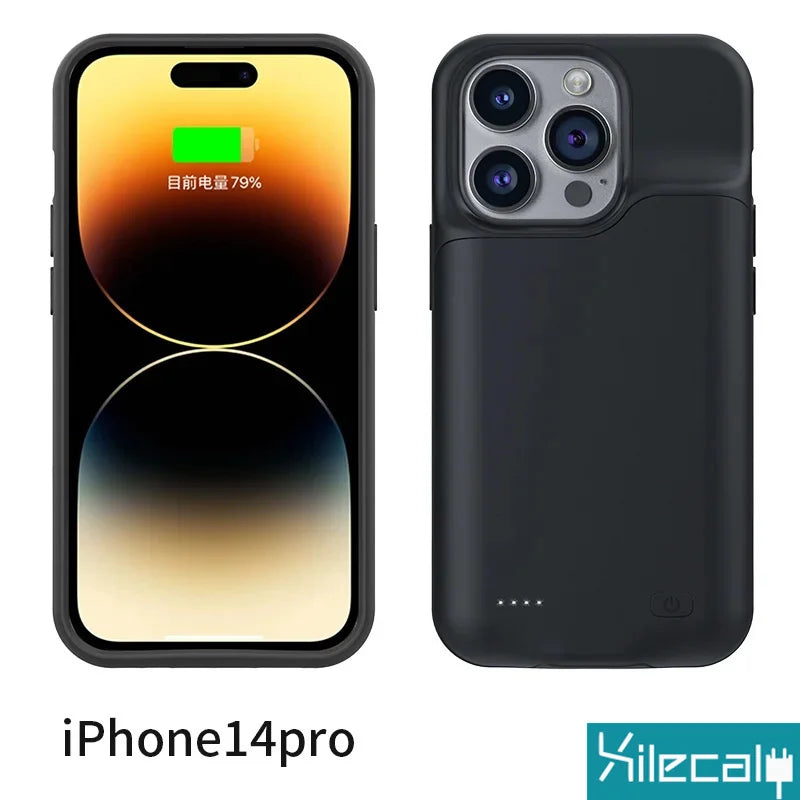 Battery Case For iPhone Power Bank Charging Power Case