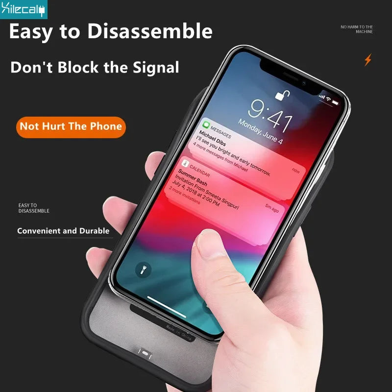 Battery Case For iPhone Power Bank Charging Power Case
