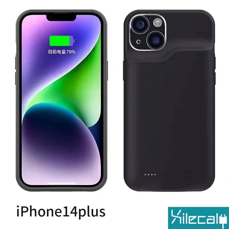 Battery Case For iPhone Power Bank Charging Power Case