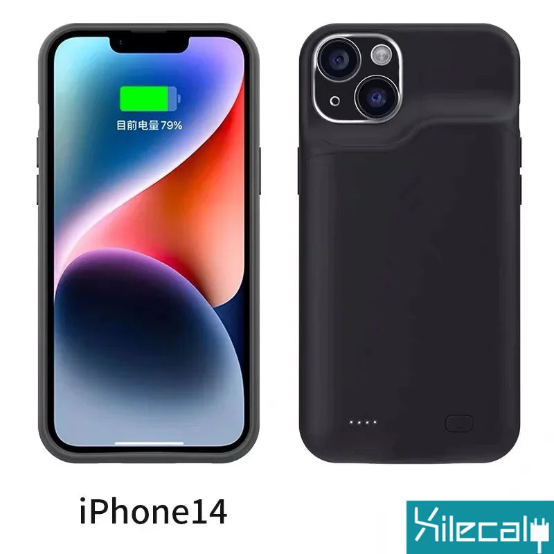 Battery Case For iPhone Power Bank Charging Power Case