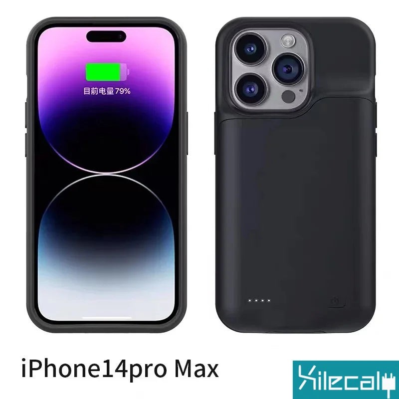 Battery Case For iPhone Power Bank Charging Power Case