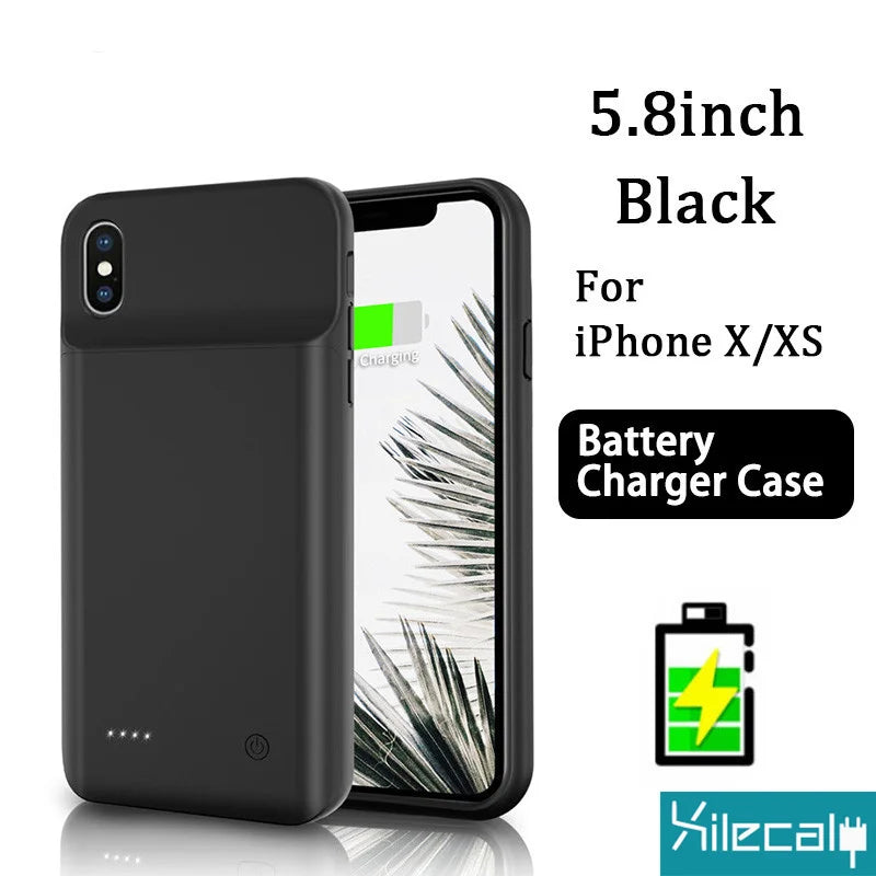 Battery Case For iPhone Power Bank Charging Power Case