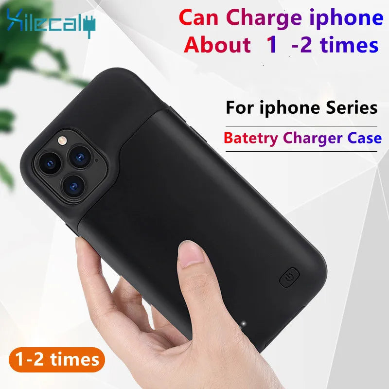 Battery Case For iPhone Power Bank Charging Power Case