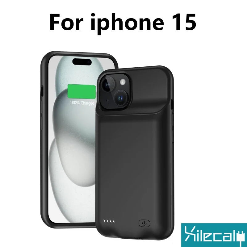 Battery Case For iPhone Power Bank Charging Power Case