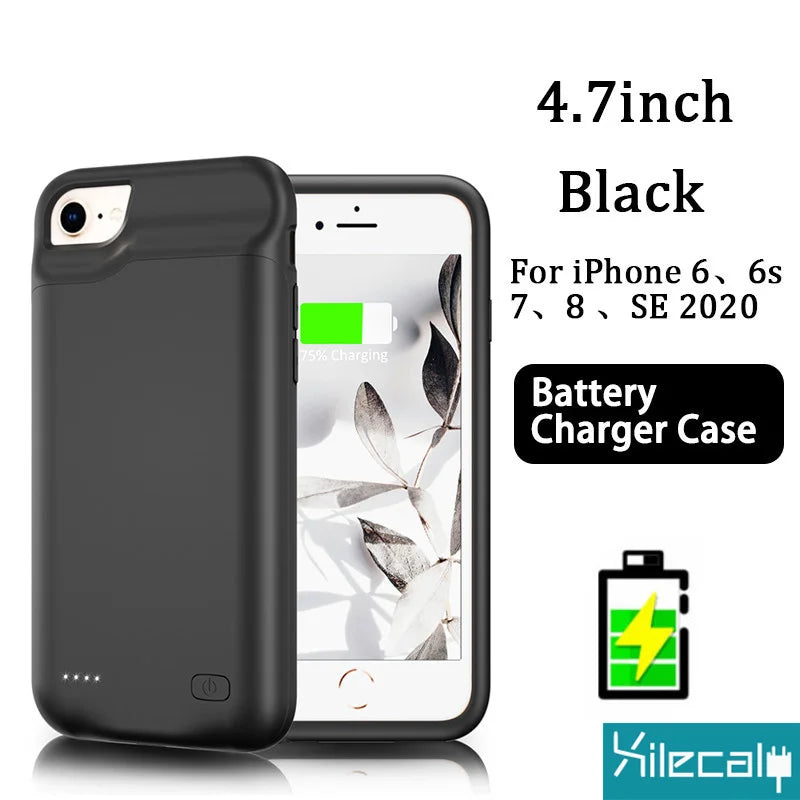 Battery Case For iPhone Power Bank Charging Power Case